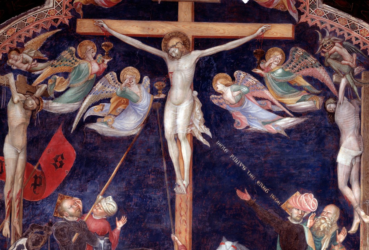 La crocifissione da Lorenzo Salimbeni