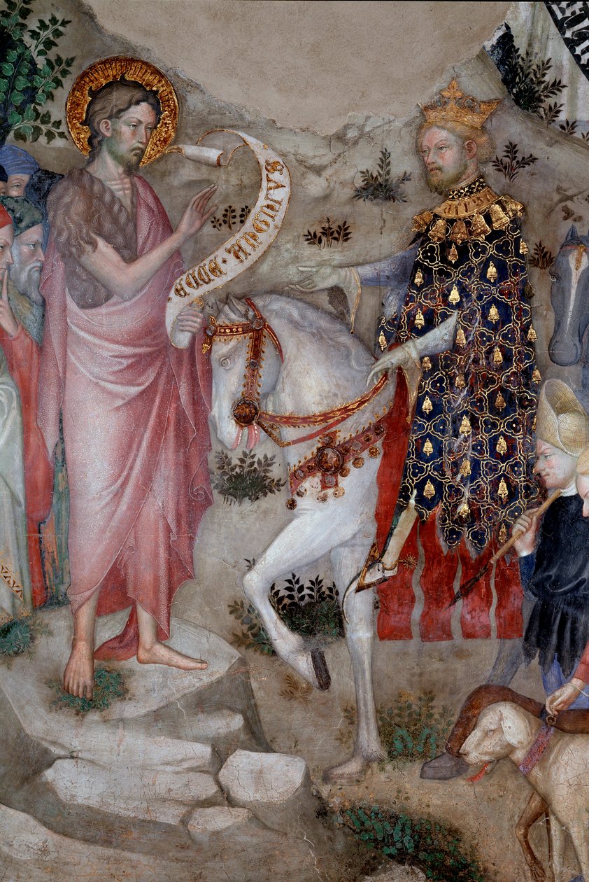 Predicazione di San Giovanni Battista (dettaglio) da Lorenzo Salimbeni