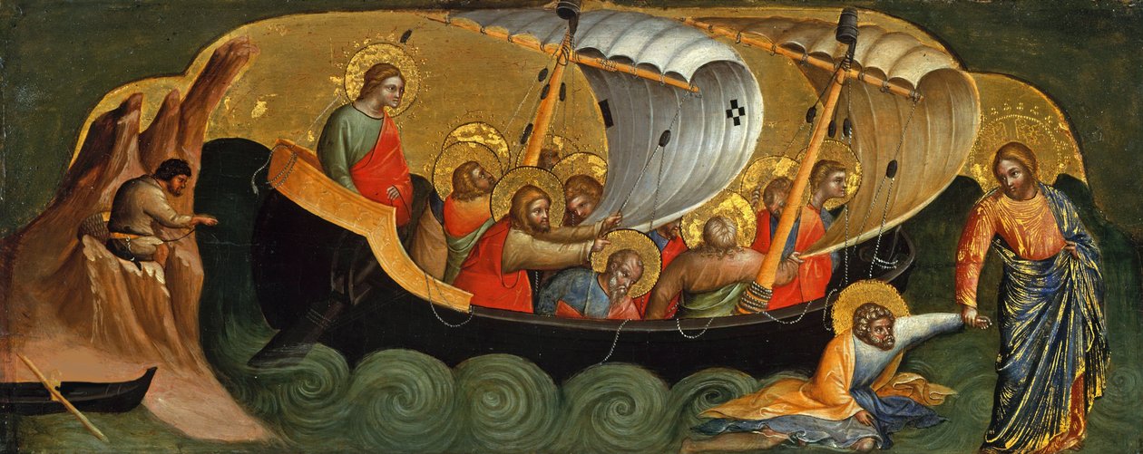 Cristo salva Pietro dall