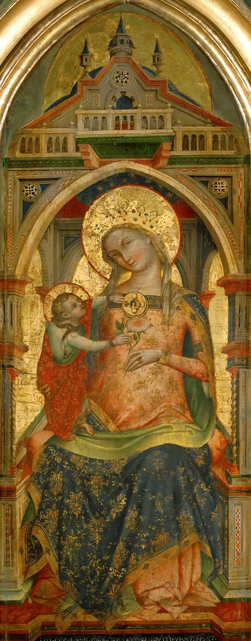 Madonna col Bambino, 1372 da Lorenzo Veneziano