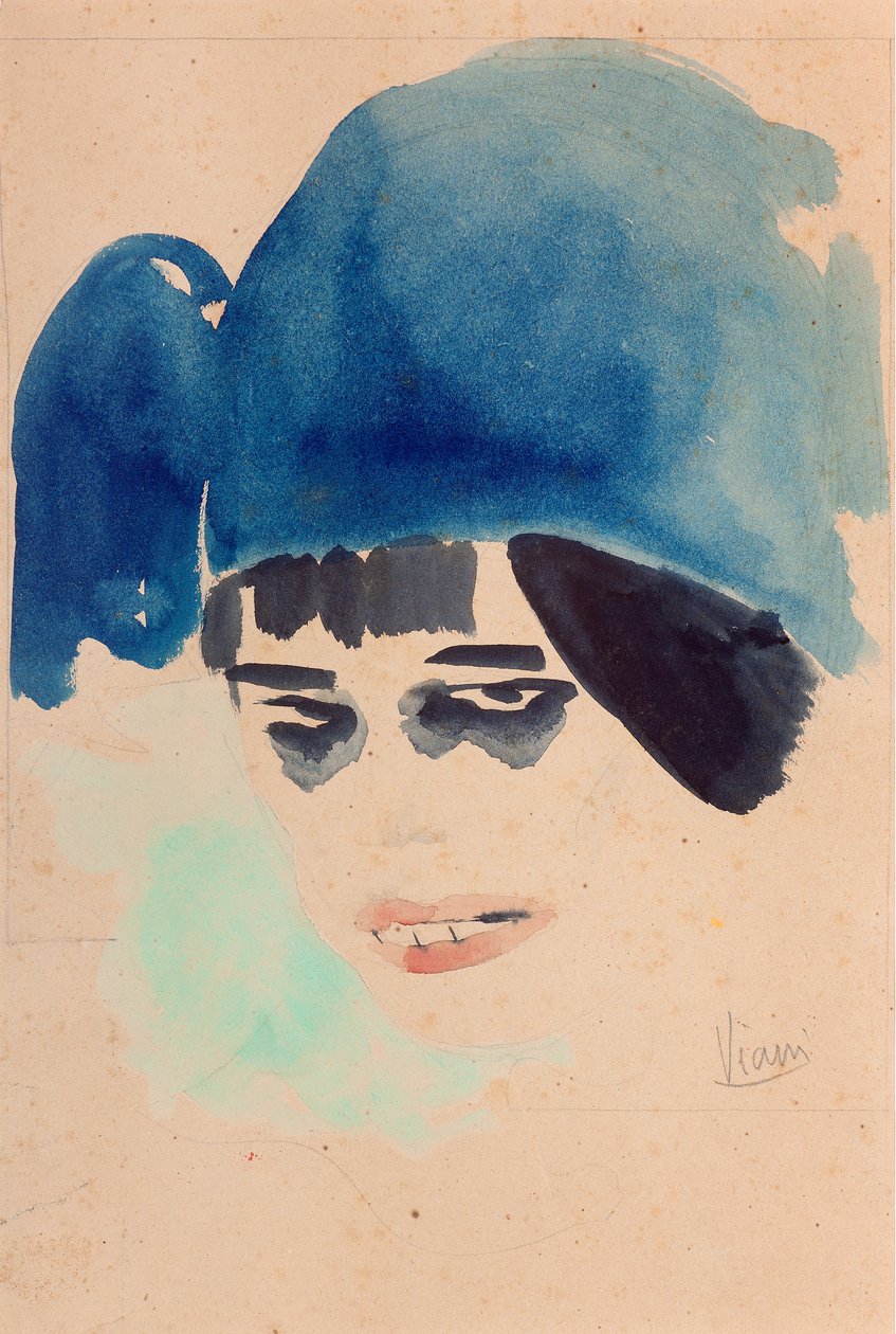 Ritratto, c.1912 da Lorenzo Viani