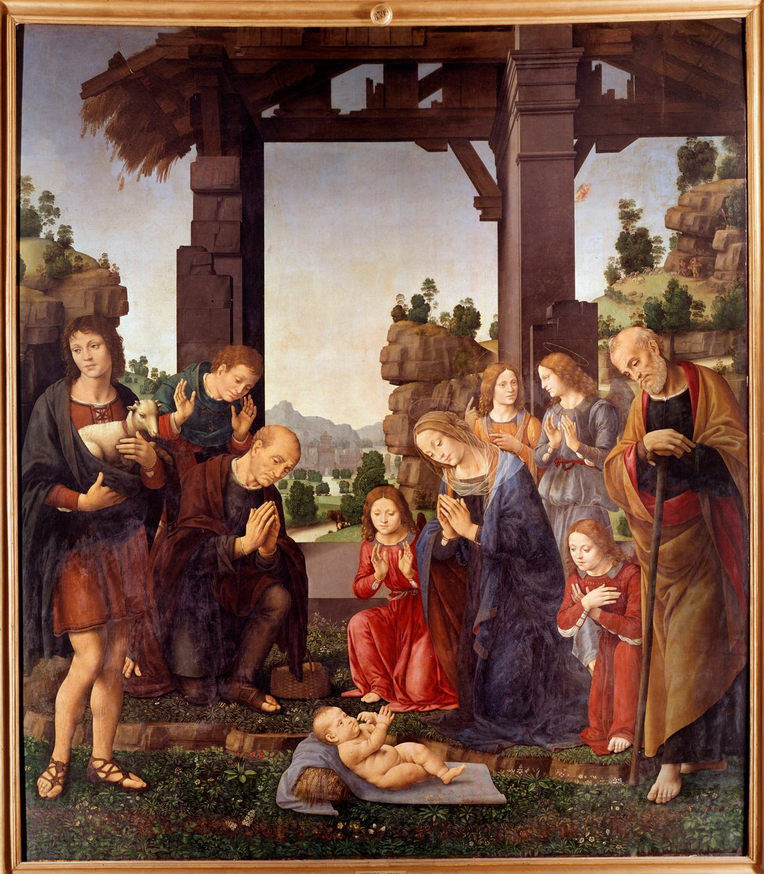 Adorazione dei pastori da Lorenzo di Credi