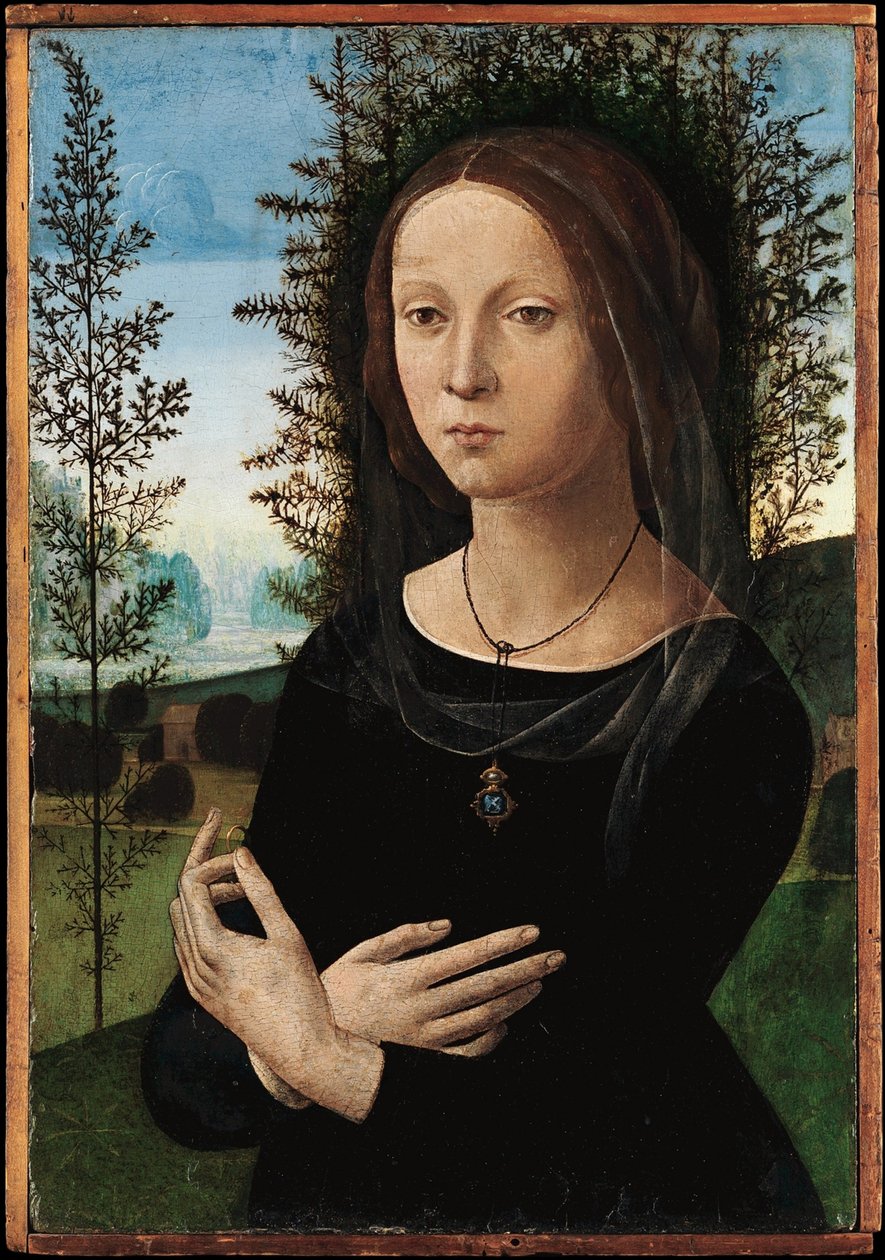 Ritratto di giovane donna da Lorenzo di Credi