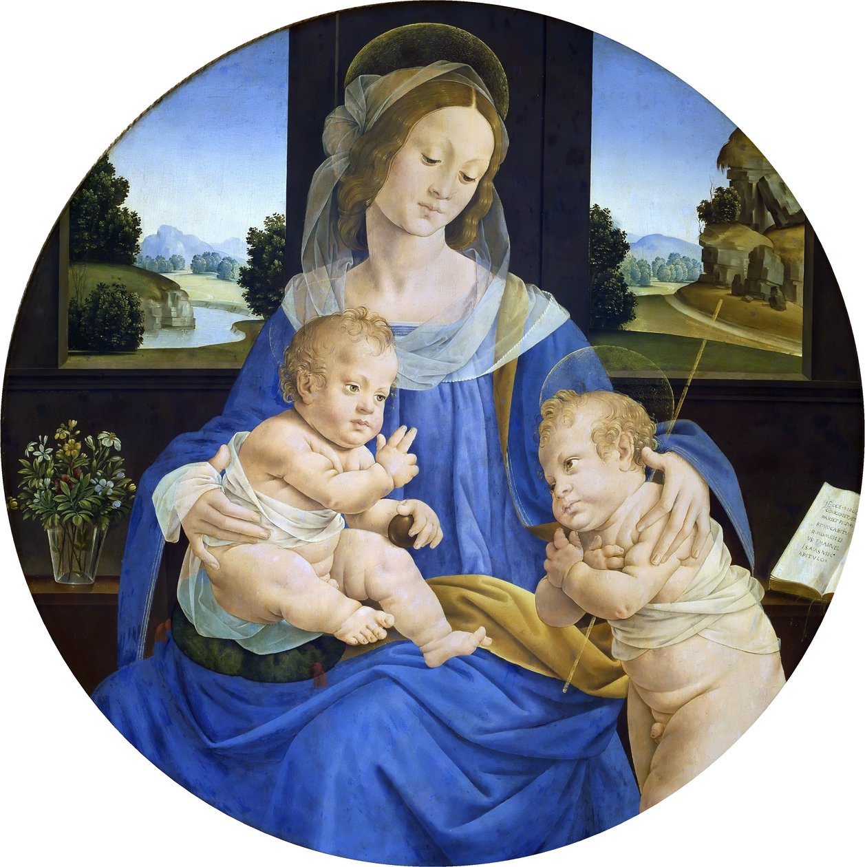 Vergine e Bambino con il Bambino San Giovanni Battista da Lorenzo di Credi