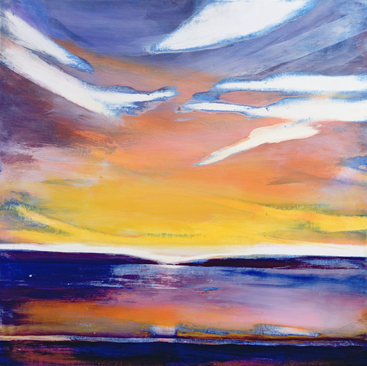 Paesaggio marino serale da Lou Gibbs