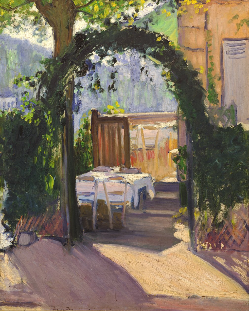 Il pergolato, c.1886 da Louis Anquetin