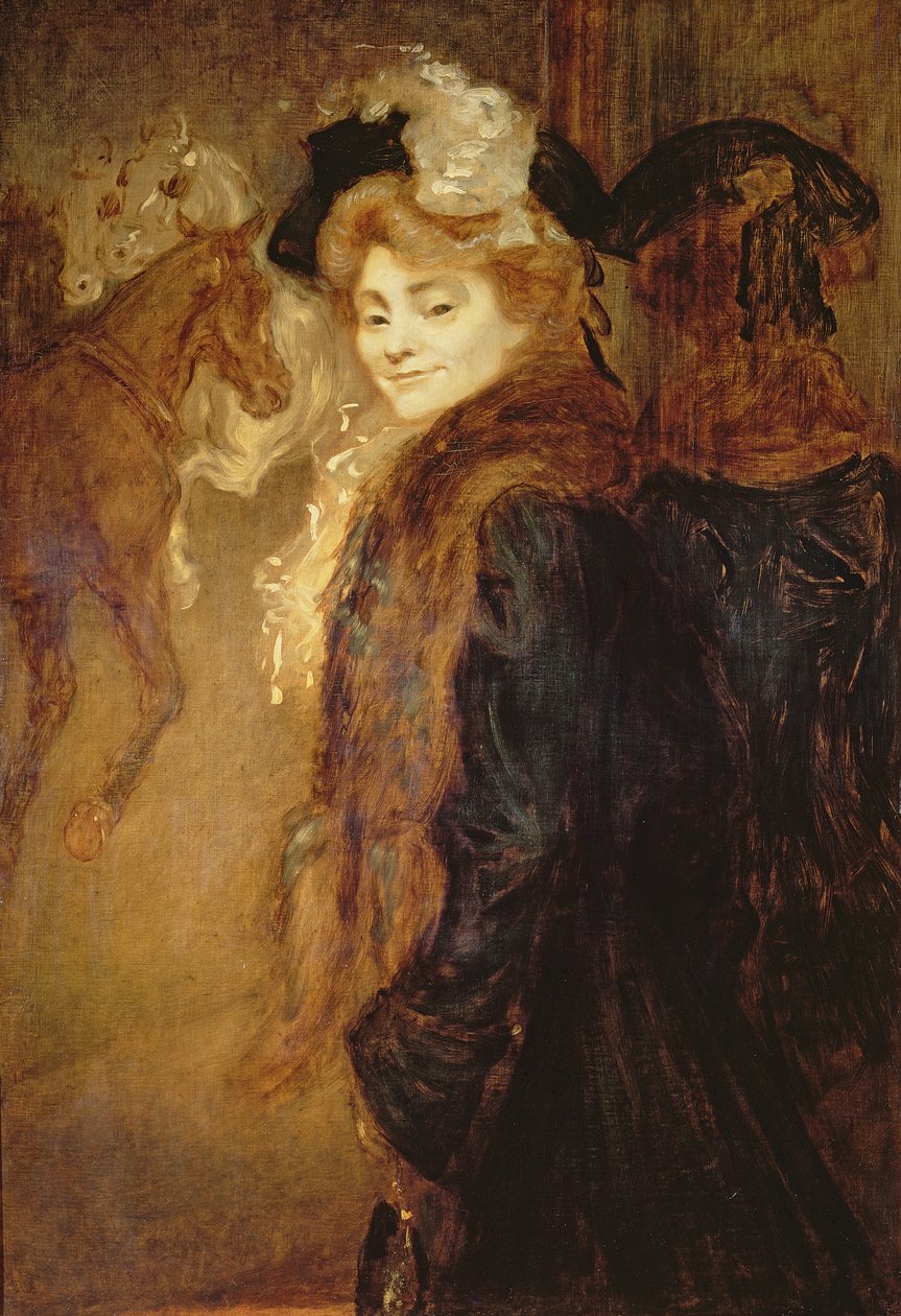 Donna in strada, 1890 da Louis Anquetin