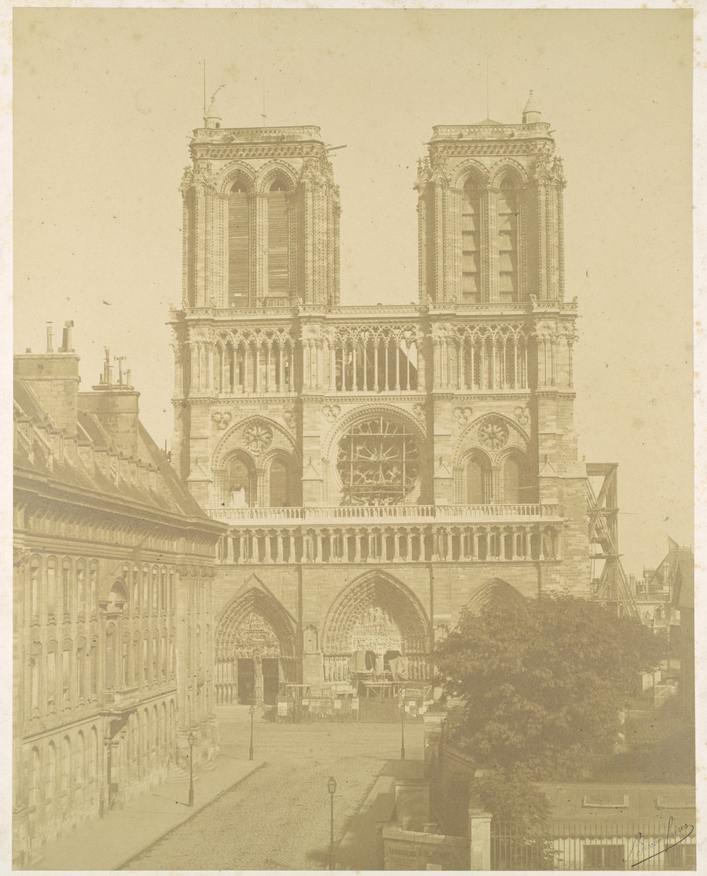 Notre Dame, Parigi da Louis Auguste Bisson