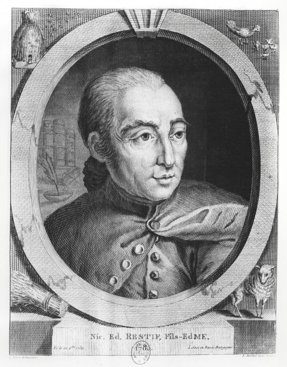 Nicolas, Rétif de la Bretonne da Louis Berthet
