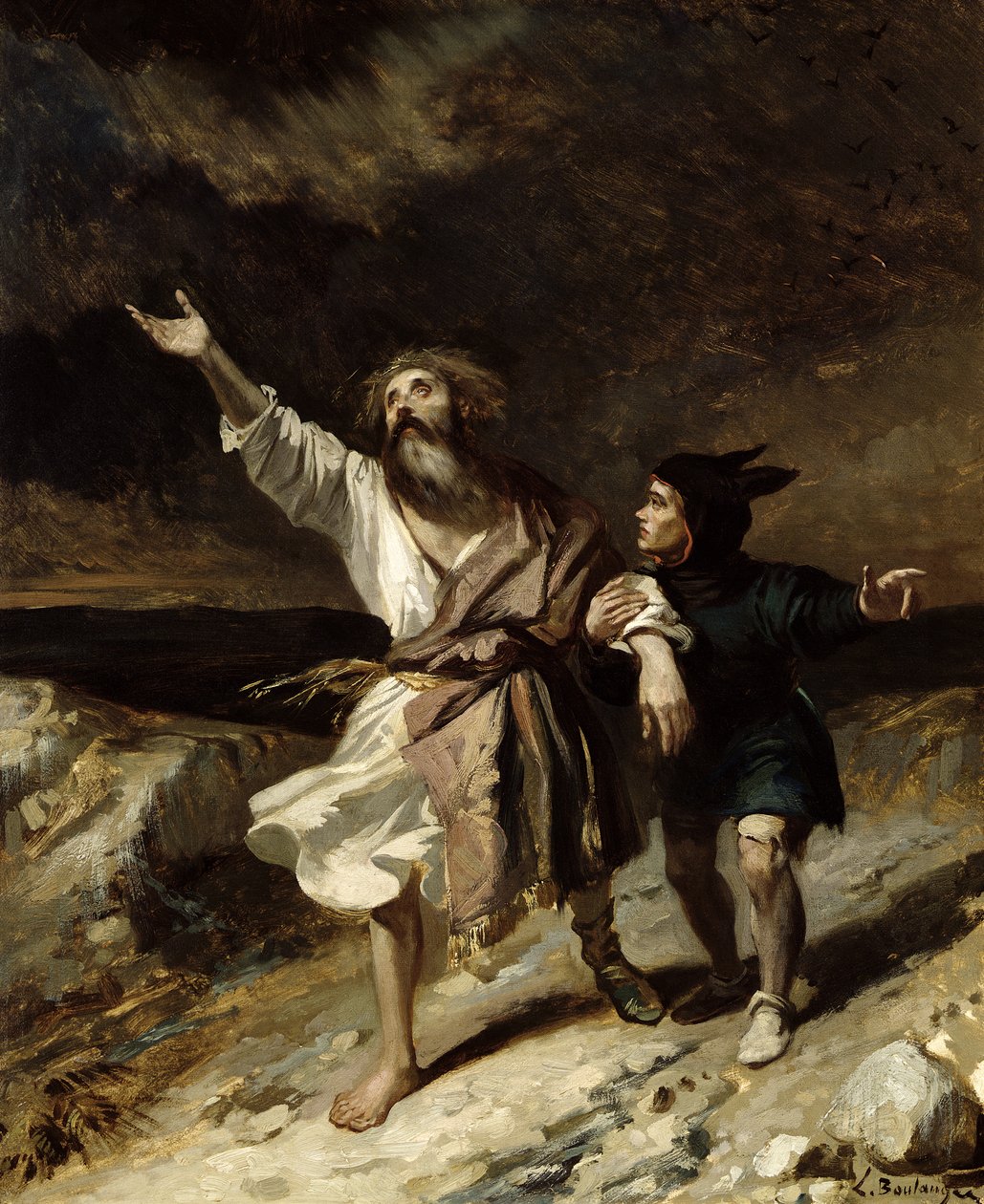 Re Lear e il buffone nella tempesta, Atto III Scena 2 da 