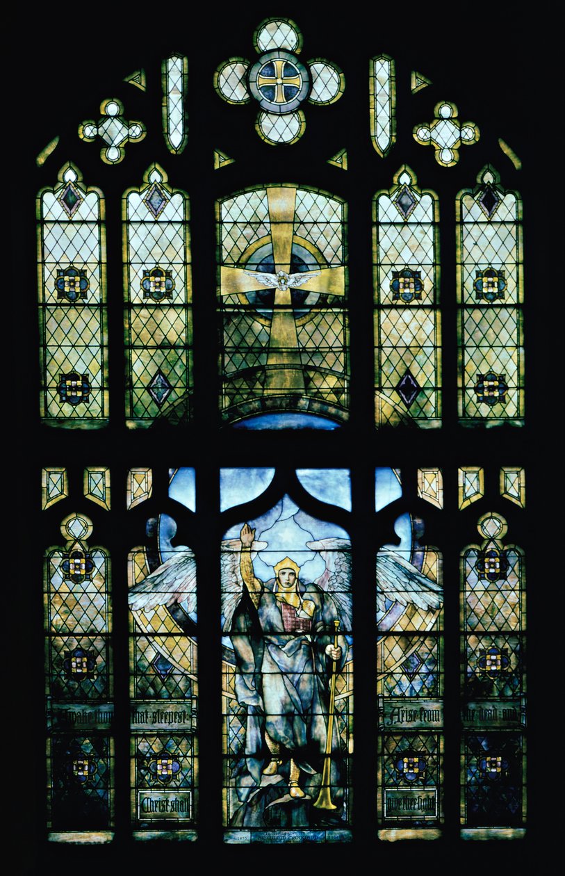 Angelo della Resurrezione da Louis Comfort Tiffany