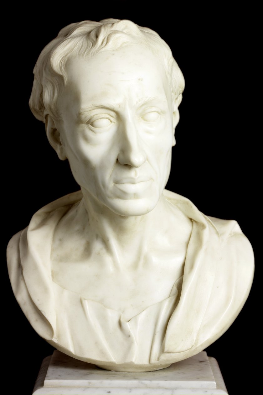 Busto di Alexander Pope, 1741 da Louis Francois Roubillac