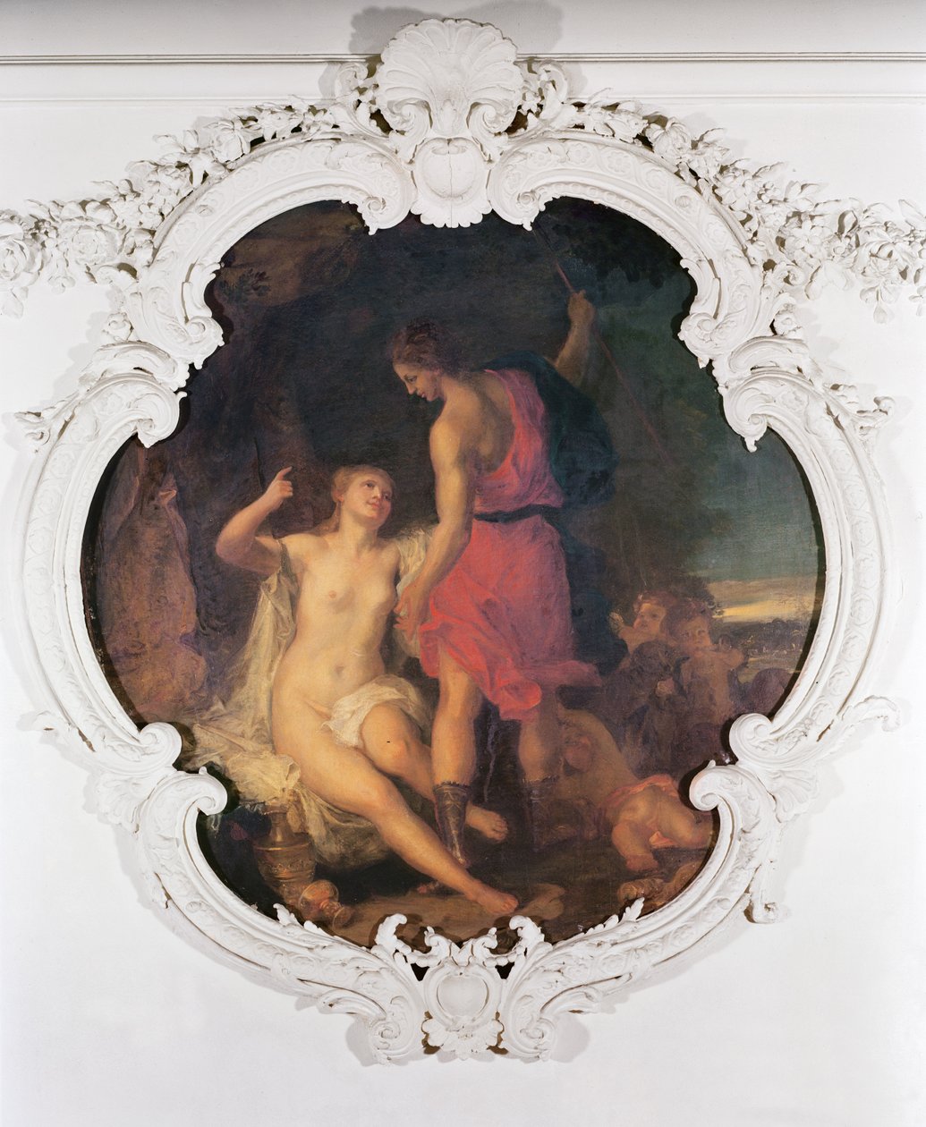 Venere e Adone, dalla Salle de Conseil da Louis Galloche