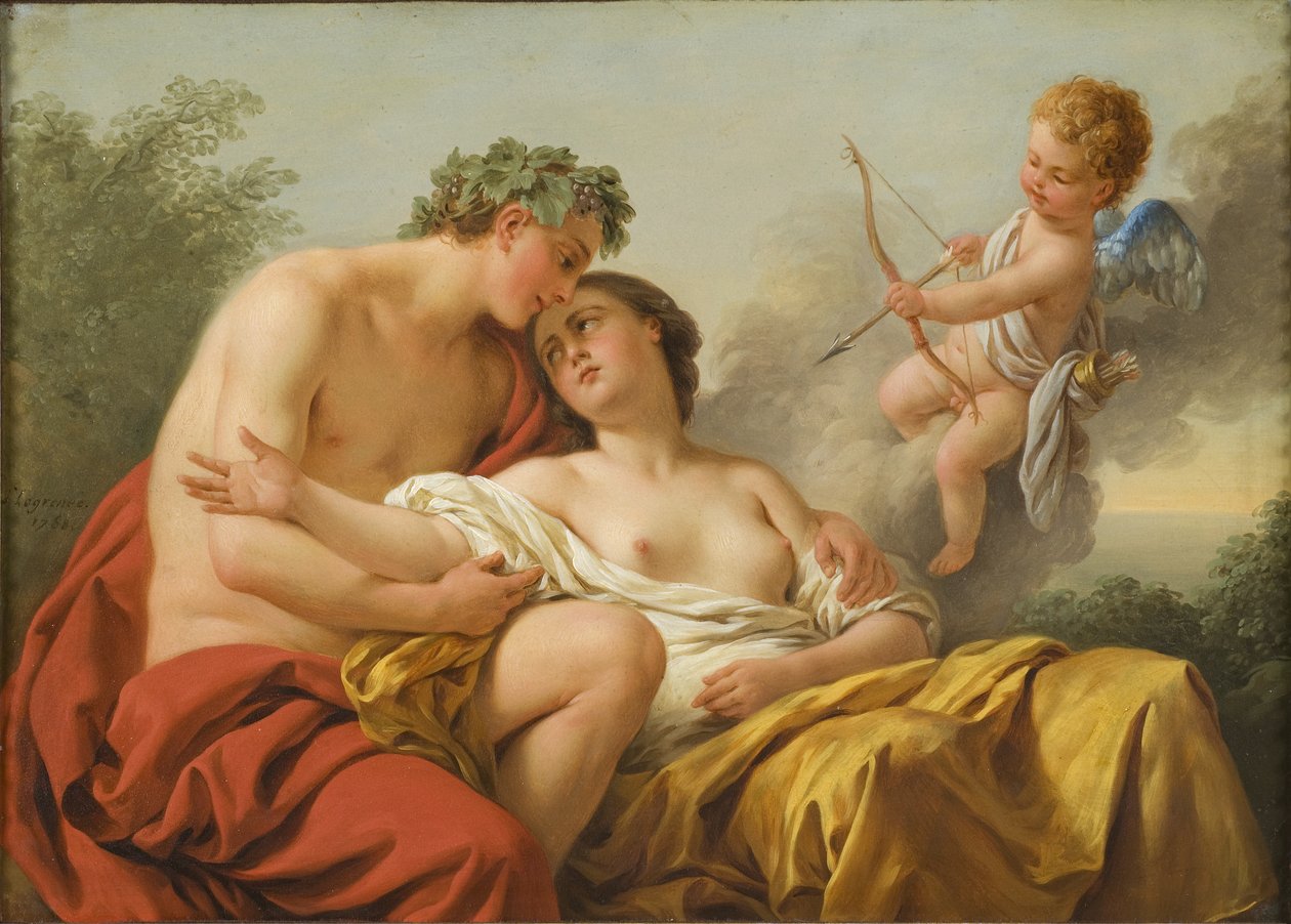 Bacco e Arianna, 1768 da Louis Jean François Lagrenée