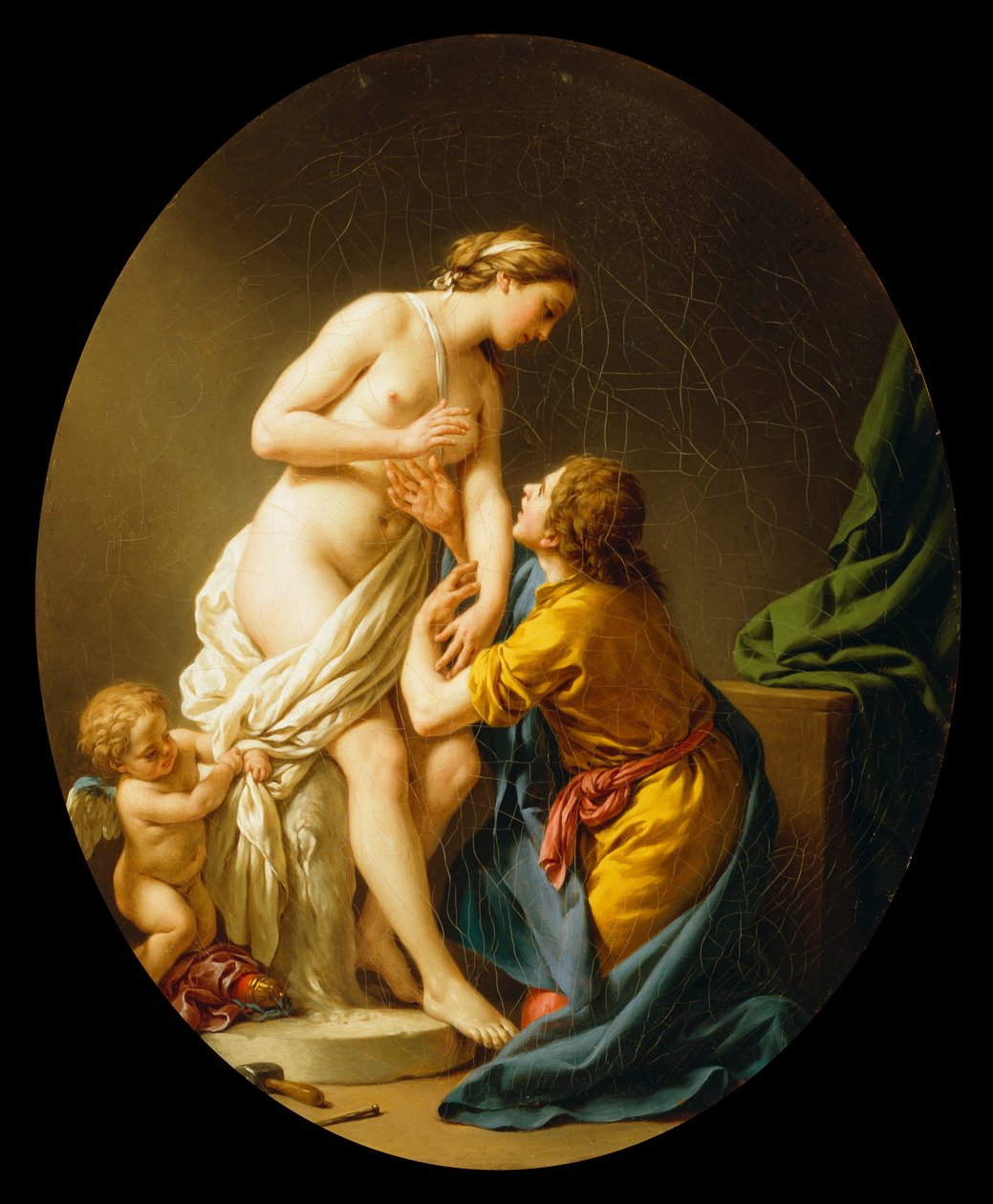 Pigmalione e Galatea da Louis Jean François Lagrenée