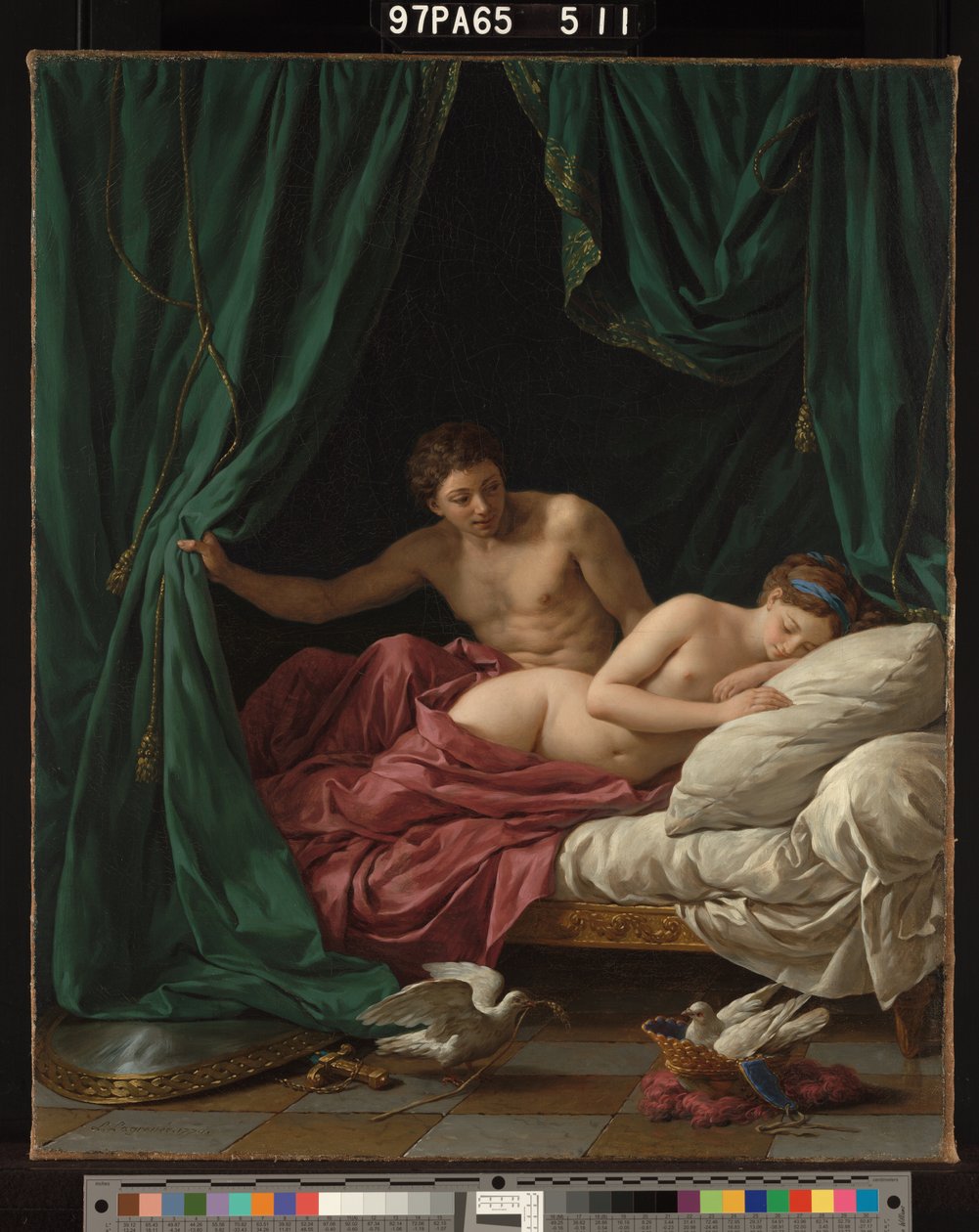 Marte e Venere, Allegoria della Pace da Louis Jean François Lagrenée