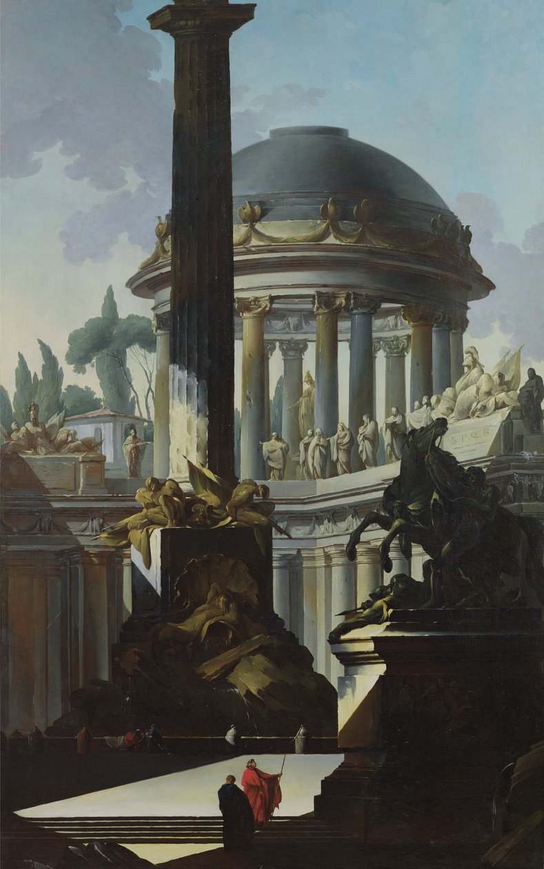 Paesaggio Architettonico o Capriccio da Louis Joseph Le Lorrain