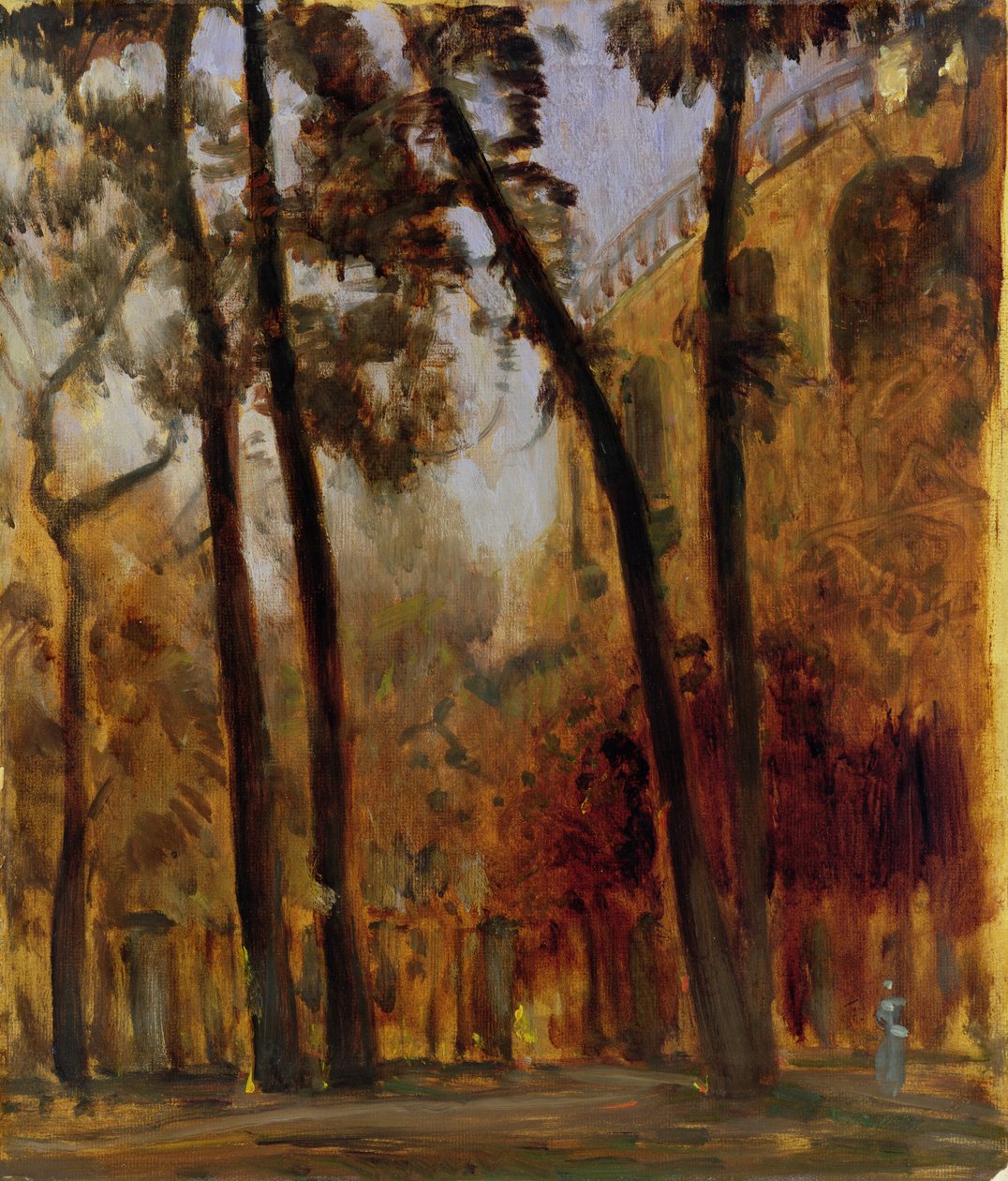 Vista del muro dell