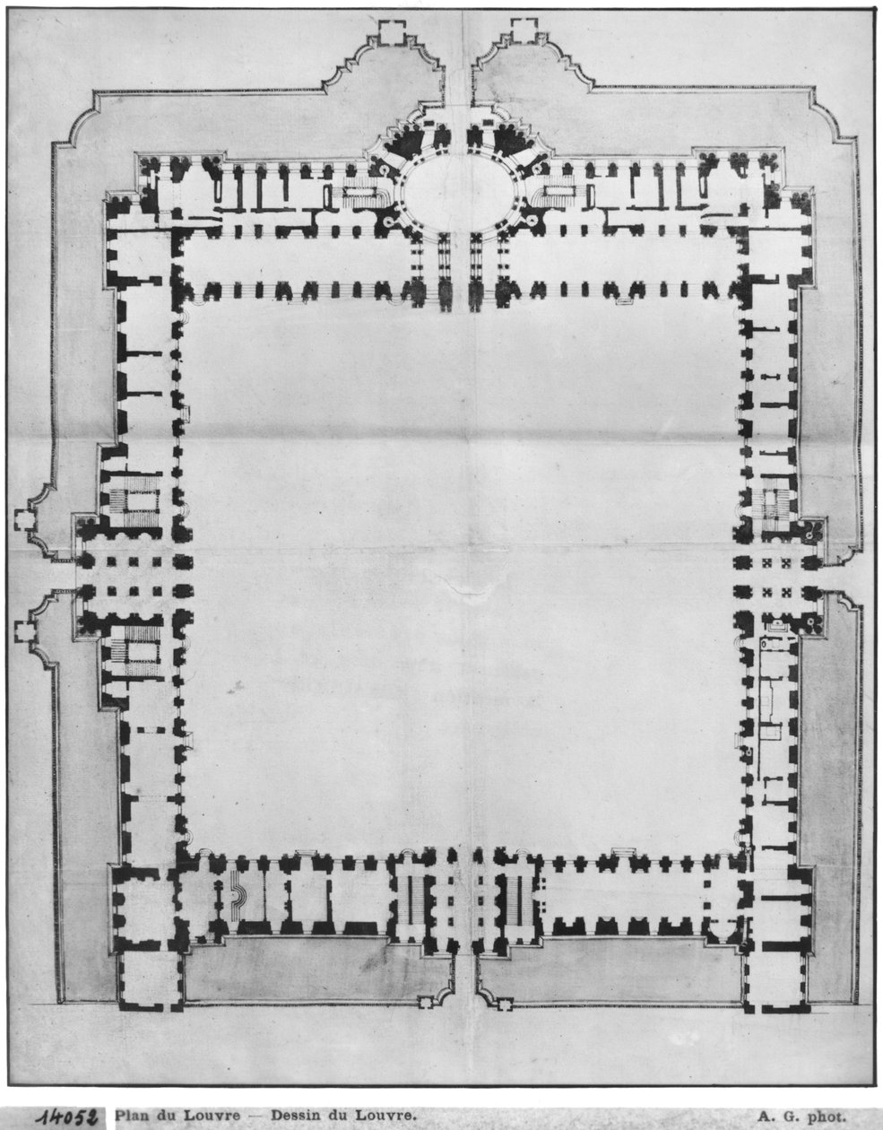 Progetto per gli edifici orientali del Louvre, da 