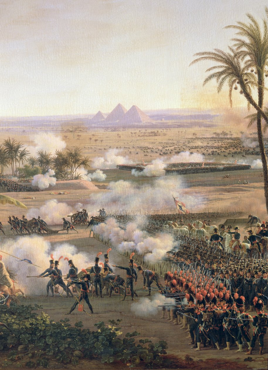 Battaglia delle Piramidi, 21 luglio 1798 (dettaglio) da Louis Lejeune