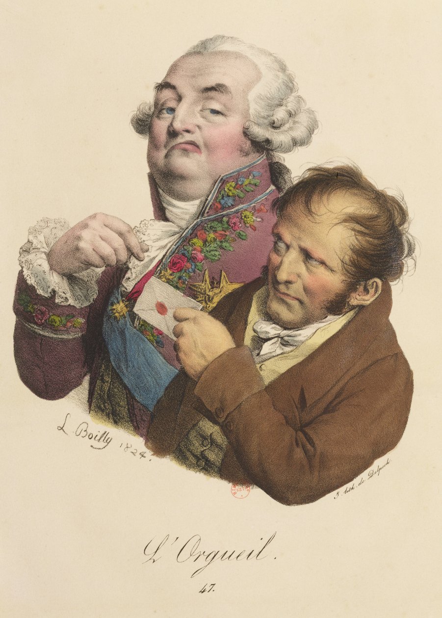 Orgoglio, 1824 da Louis Leopold Boilly