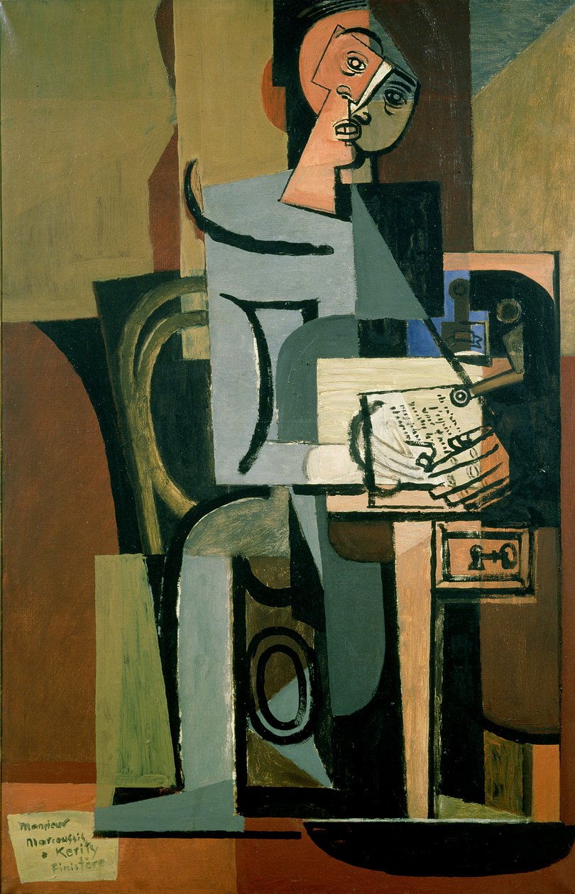 La lettera, 1931 da Louis Marcoussis