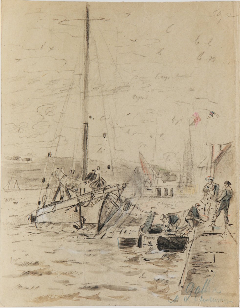 Disegno da Louis Marie Faudacq