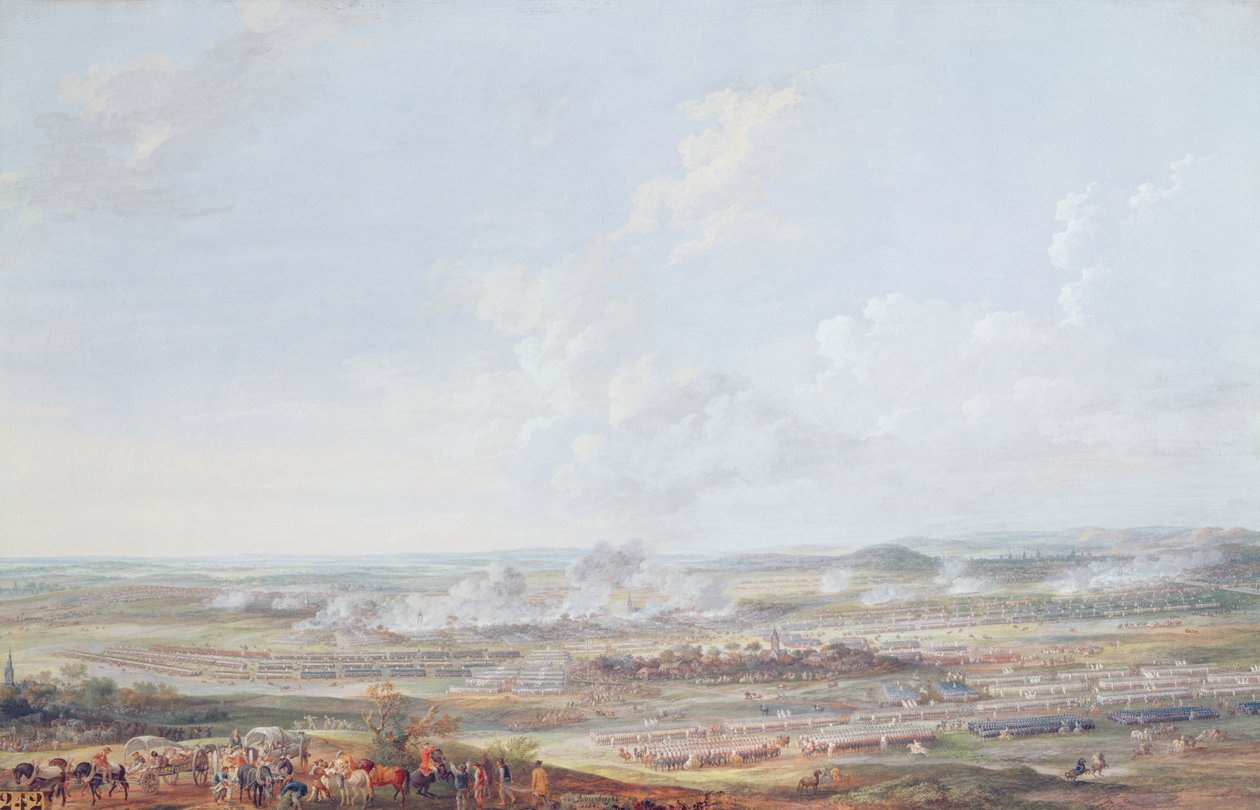 La battaglia di Rocoux, 11 ottobre 1746, 1784 da Louis Nicolas van Blarenberghe
