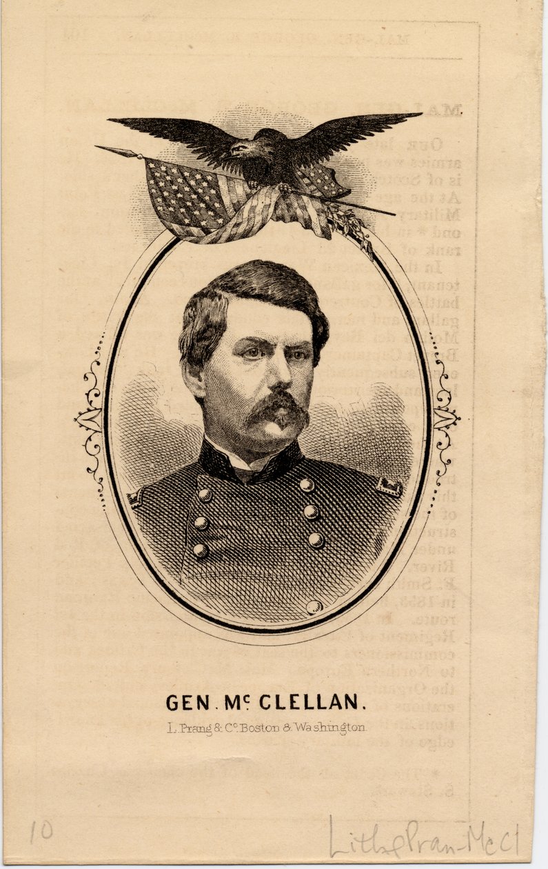 Generale McClellan da Louis Prang