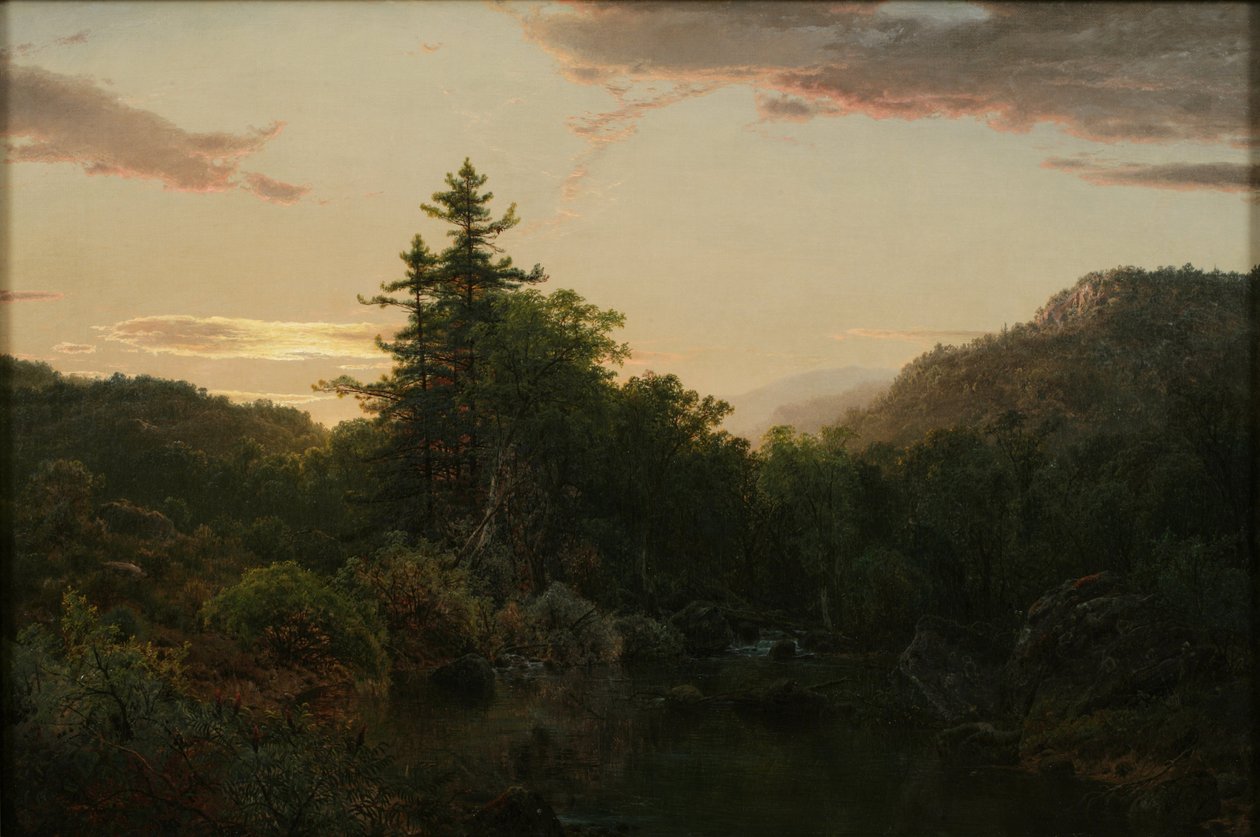 Fonti del Susquehanna da Louis Rémy Mignot