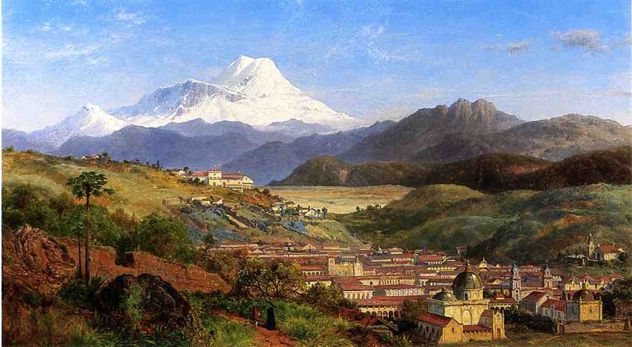 Rio Bamba, Ecuador, 1859 da Louis Rémy Mignot