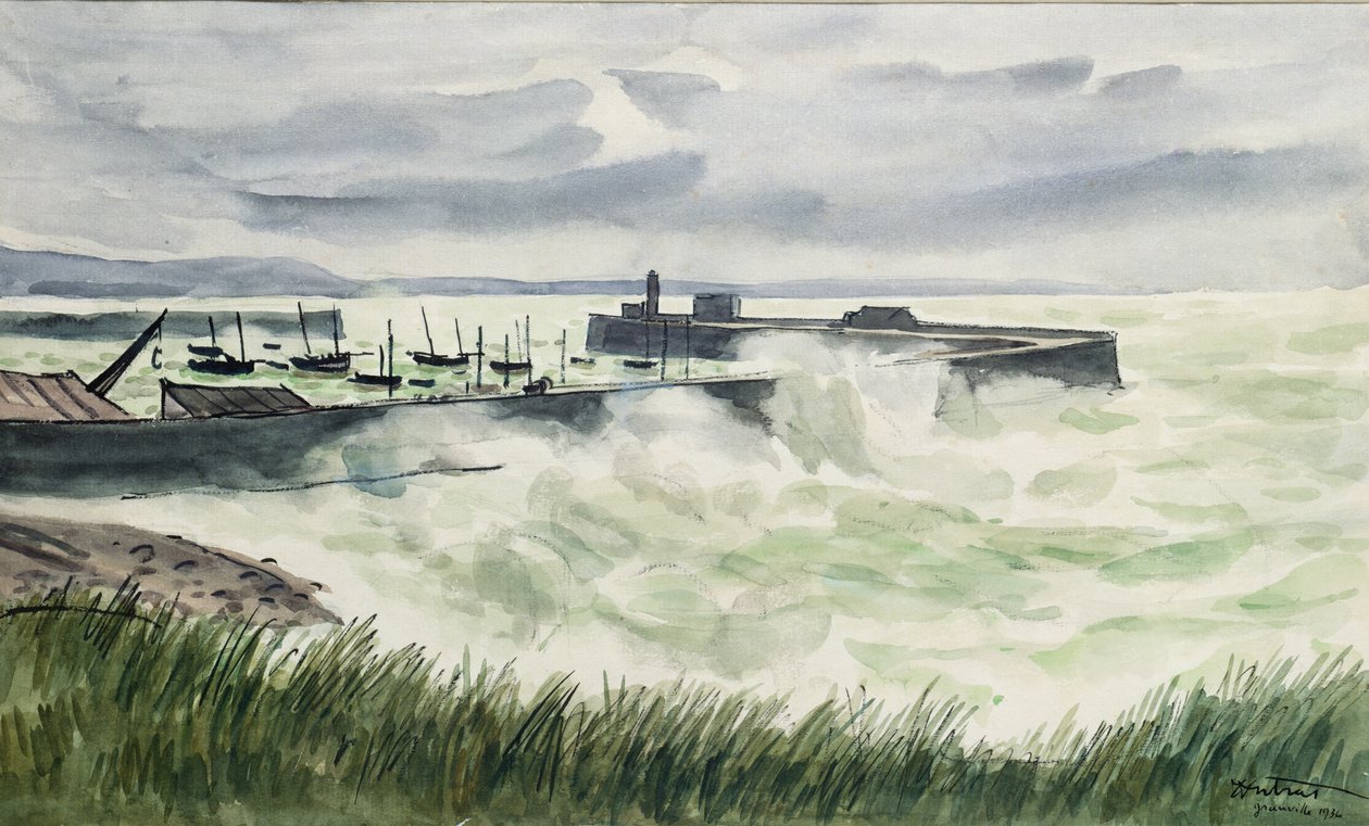 Granville, Effetto del mare, 1936 da Louis Robert Antral