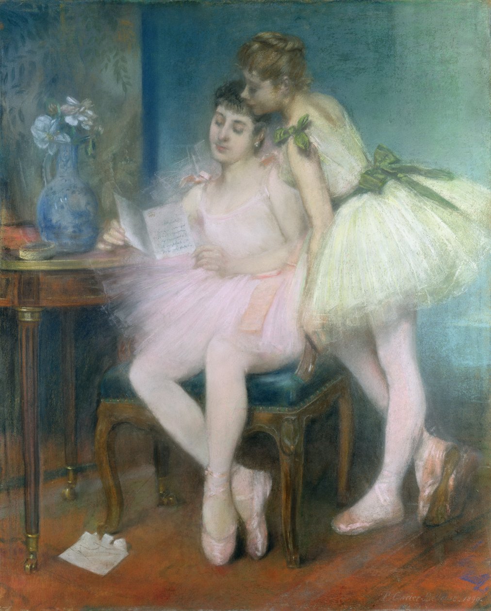 La Lettera, 1890 da Louis Robert Carrier Belleuse
