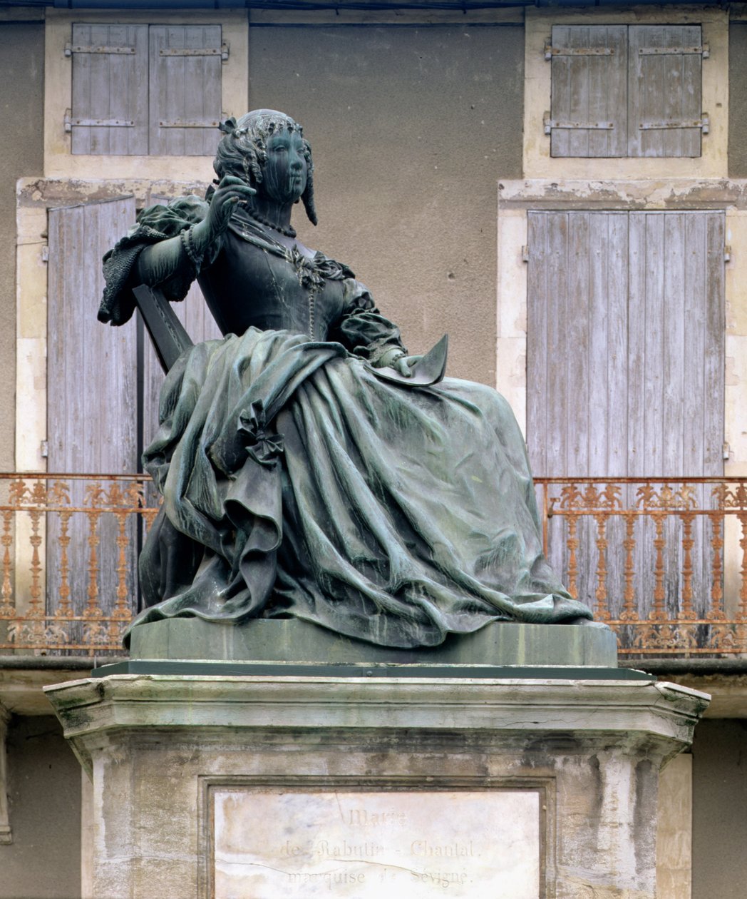 La Marchesa de Sevigne (1626-1696) 1857-59 da Louis Rochet