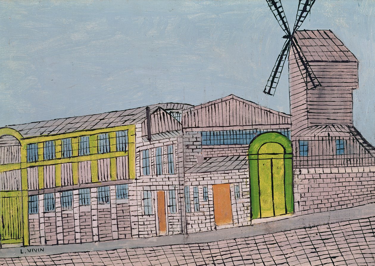 Le Moulin de la Galette, 1926 da Louis Vivin