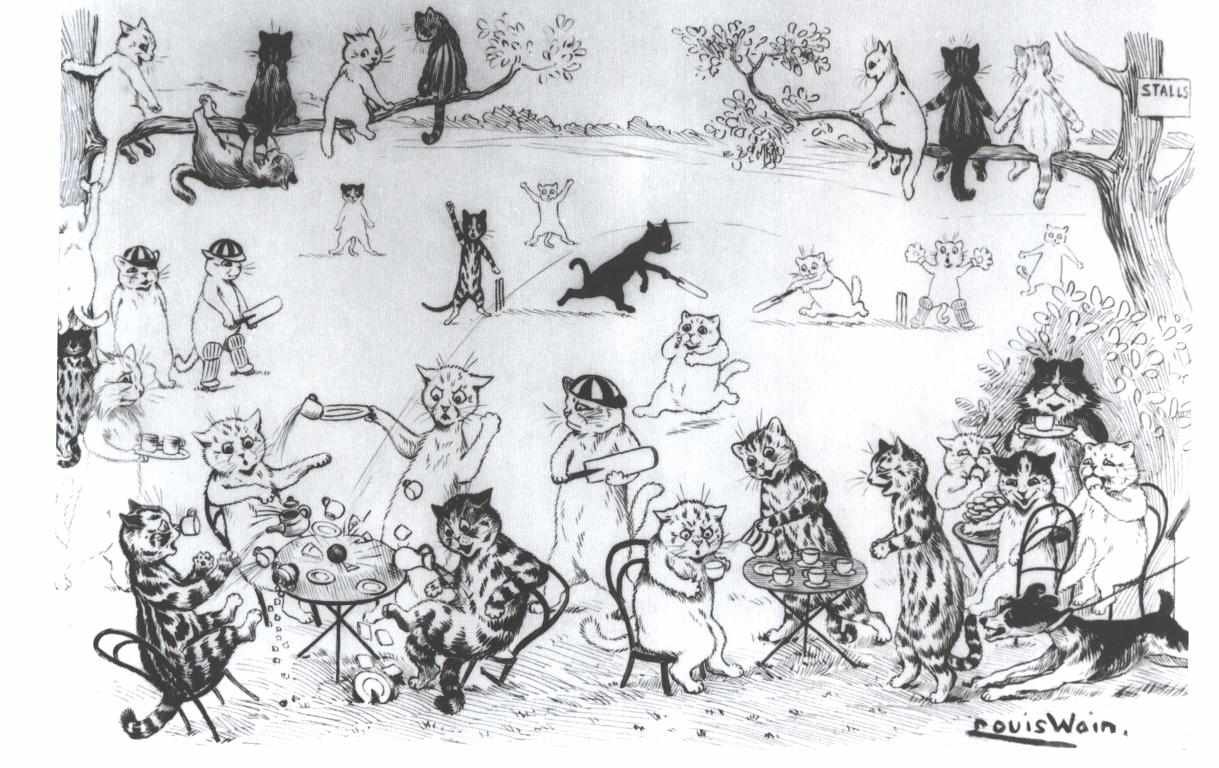 Club dei Gatti da Louis Wain