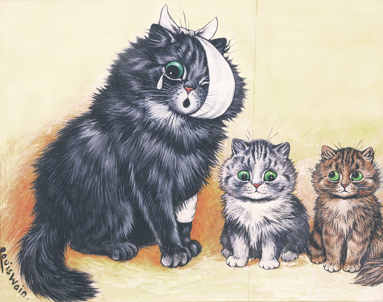 Cat-astrofe! da Louis Wain