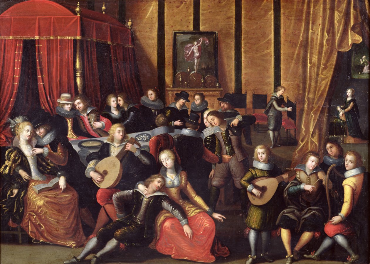 Il Concerto Spagnolo o, Il Galante Riposo da Louis de Caullery