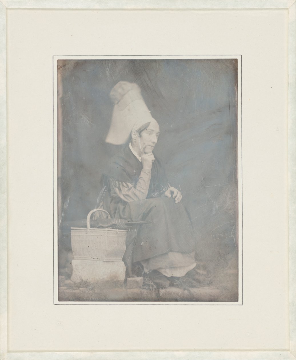 Ritratto di donna di Lisieux, Argentelle, 1846 (foto) da Louis Adolphe Baron Humbert de Molard