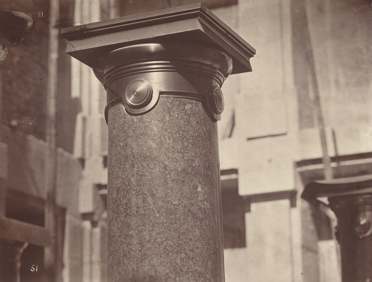 Colonna rostrale, 1868, stampa 1878-1881 (foto) da Louis Emile Durandelle