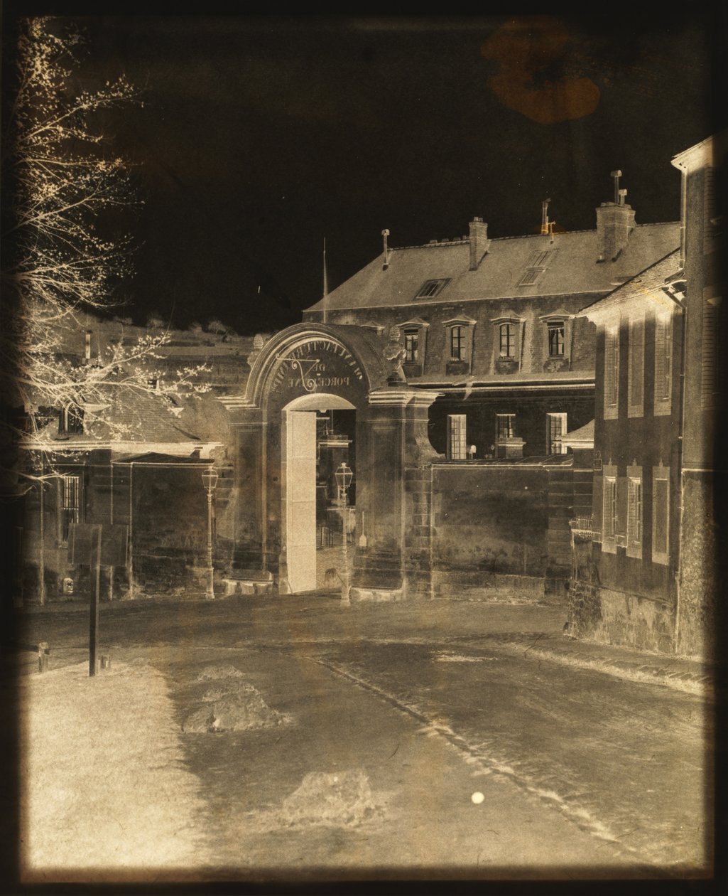 Porta della fabbrica di Sèvres da Louis-Rémy Robert
