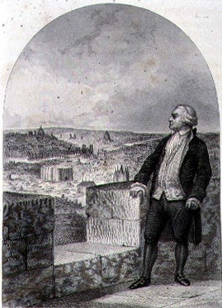 Honoré Gabriel Riqueti, Conte di Mirabeau sulle mura di Parigi, inciso da Philibert Langlois da Louis (after) Marckl