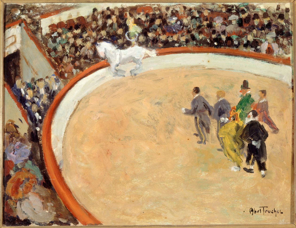 Francese: Le cirque Médrano, boulevard Rochechouard da Louis Abel Truchet