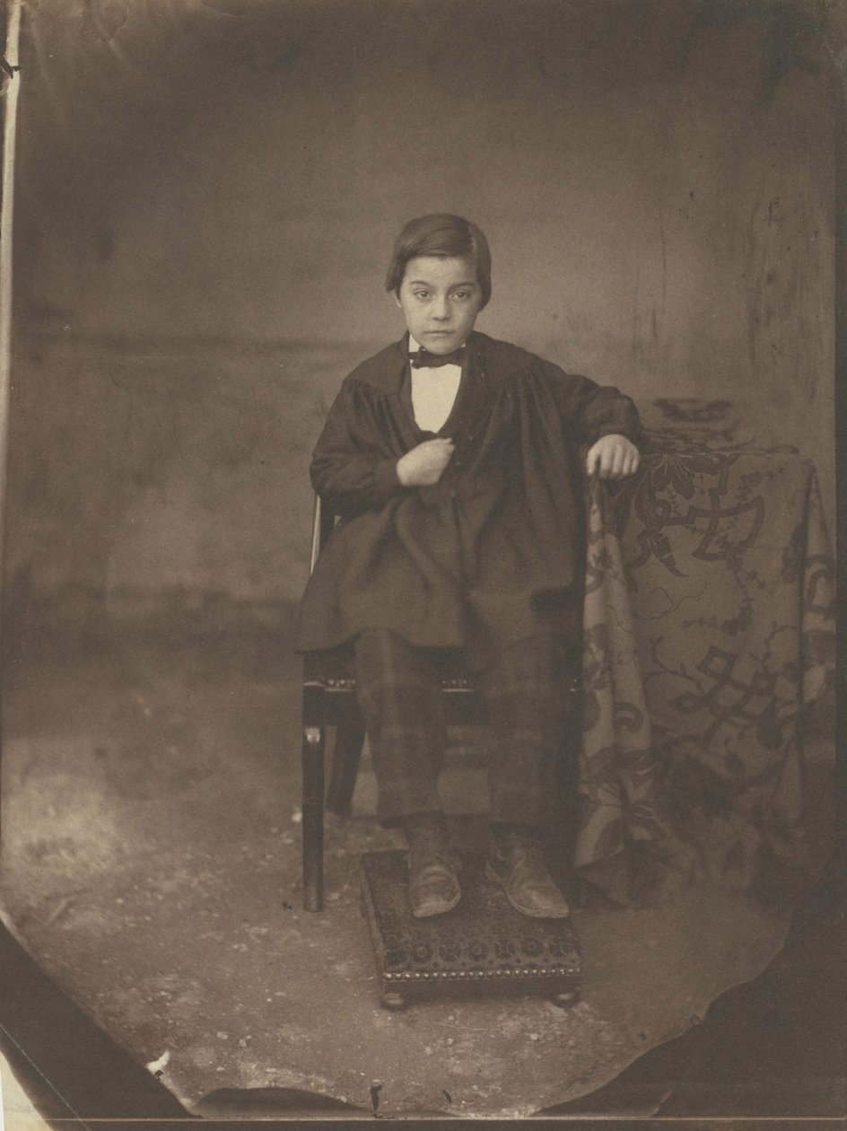 Ritratto di un giovane ragazzo, c. 1848 da Louis Adolphe Humbert de Molard