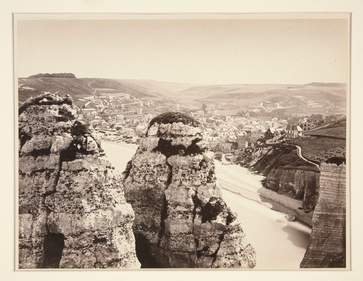 Etretat da Louis Alphonse Davanne