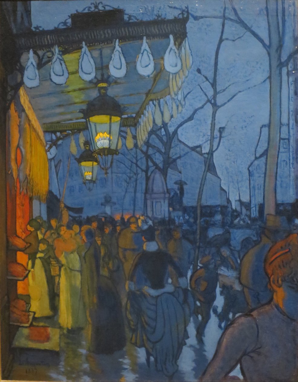 Avenue de Clichy: Le cinque di sera da Louis Anquetin