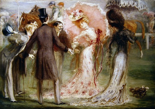 La pesatura alle corse da Louis Anquetin