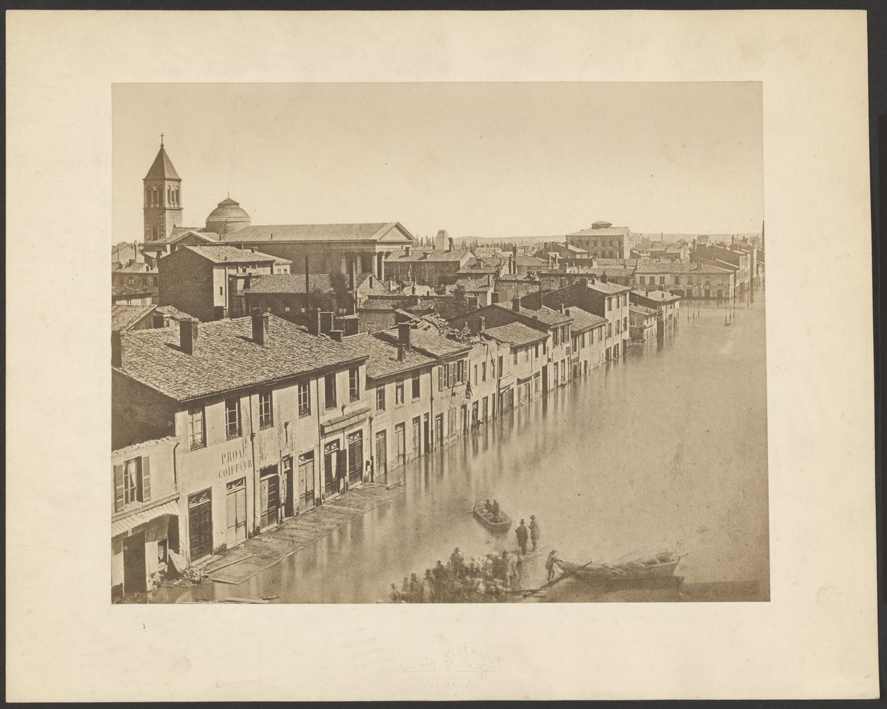 [Lione: alluvione del 1856]. da Louis Antoine Froissart