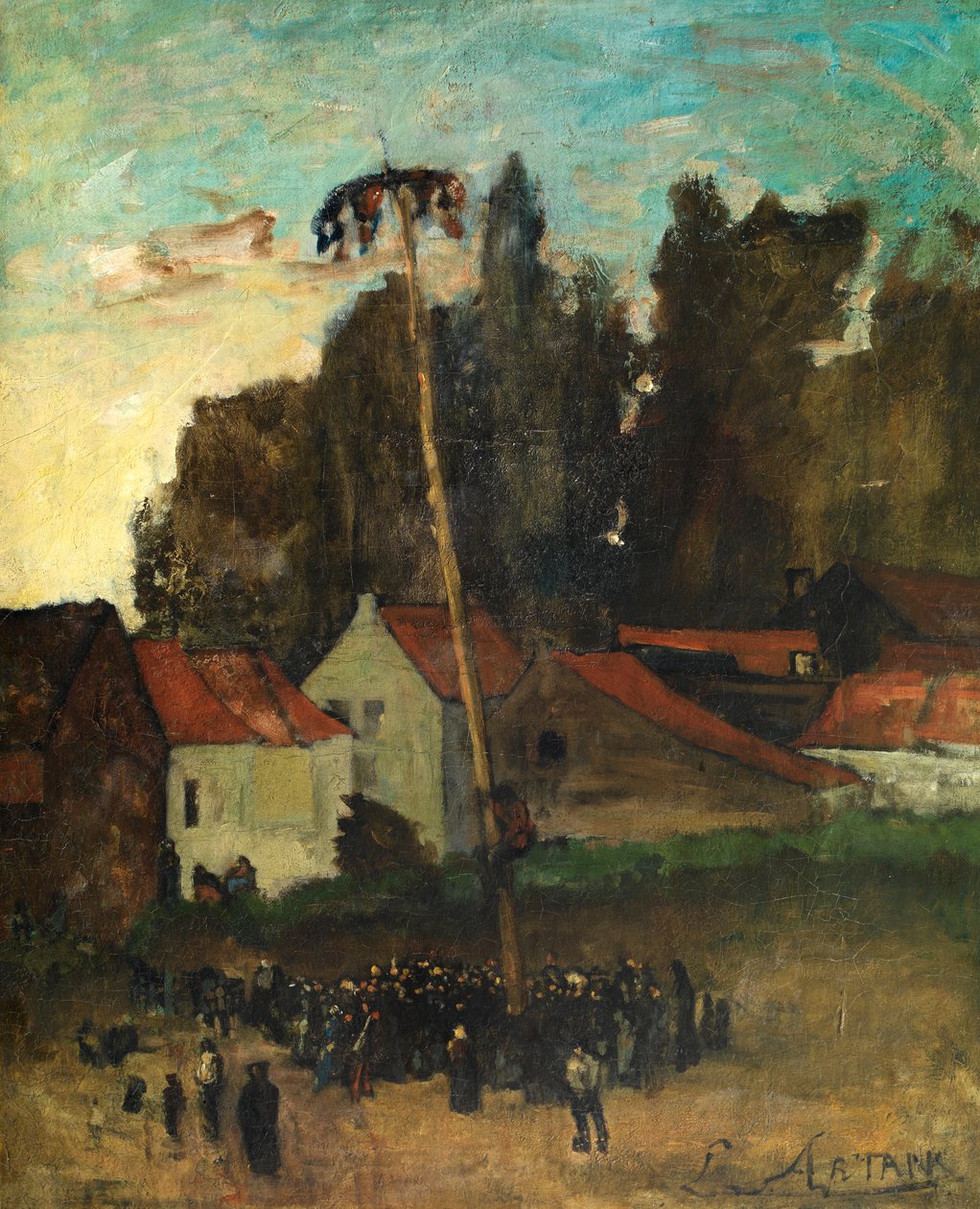 Scalare il palo da Louis Artan de Saint Martin
