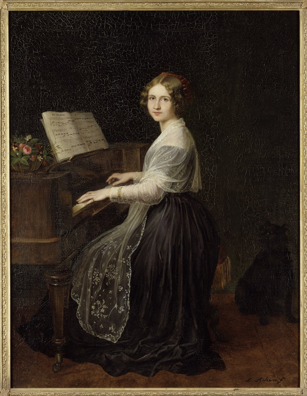 Ritratto del soprano Jenny Lind (1820-1887) da Louis Asher